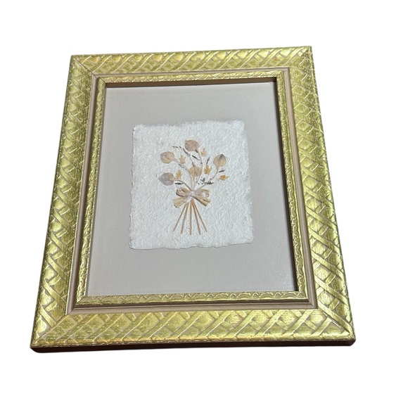 Vintage Pressed Botanical Art – Set of 2 | Framed Floral Wall Decor - Picture 9 of 15